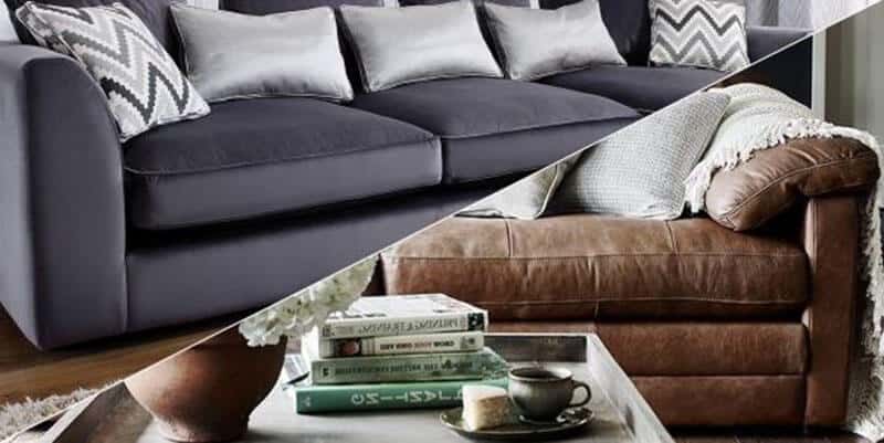 Comparing Fabric vs Leather Sofa