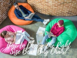 How to Choose the Right Size Bean Bag Chair